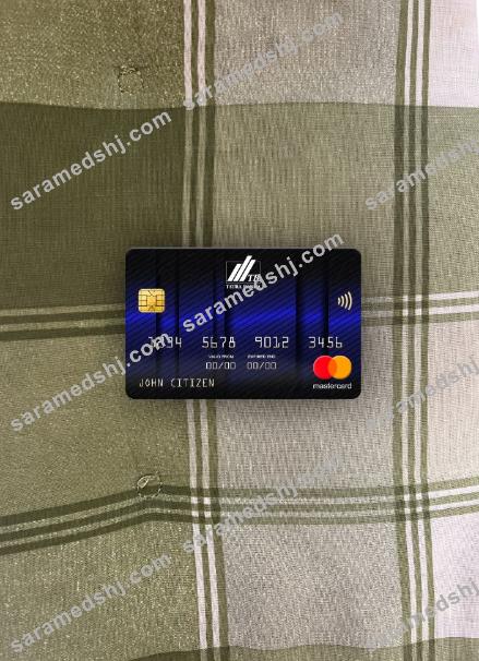 Slovakia Tatra Bank mastercard blue photolook front